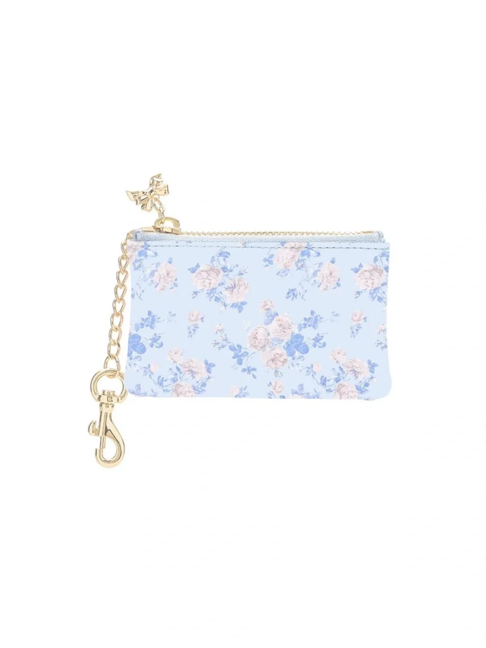 🩵 LoveShackFancy x Target~Case-Mate Everblooming Rosettes Printed PU Zipper Coin